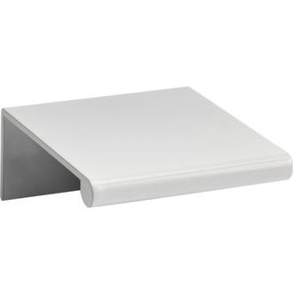 Atlas Homewares A831-WG Small Tab Pull in Glossy White